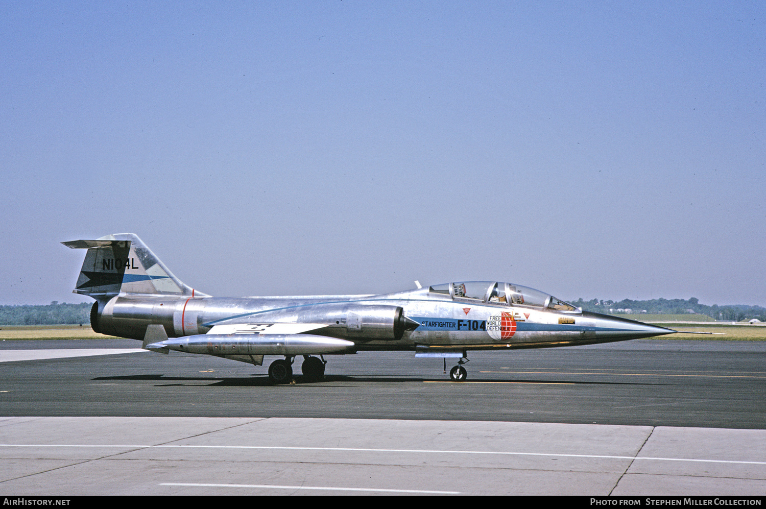 Aircraft Photo of N104L | Lockheed TF-104G Starfighter | Lockheed | AirHistory.net #339602