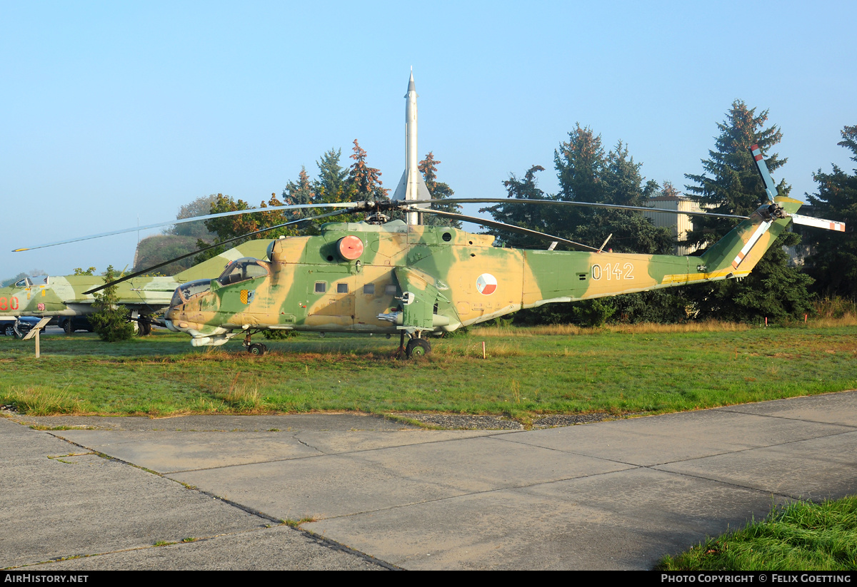 Aircraft Photo of 0142 | Mil Mi-24D | Czechia - Air Force | AirHistory.net #339617