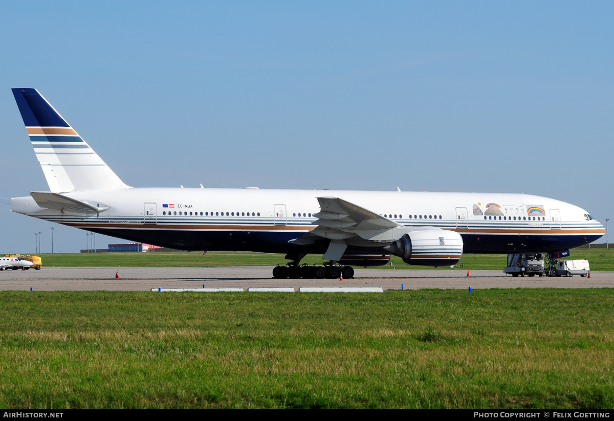 Aircraft Photo of EC-MUA | Boeing 777-212/ER | Privilege Style | AirHistory.net #339629