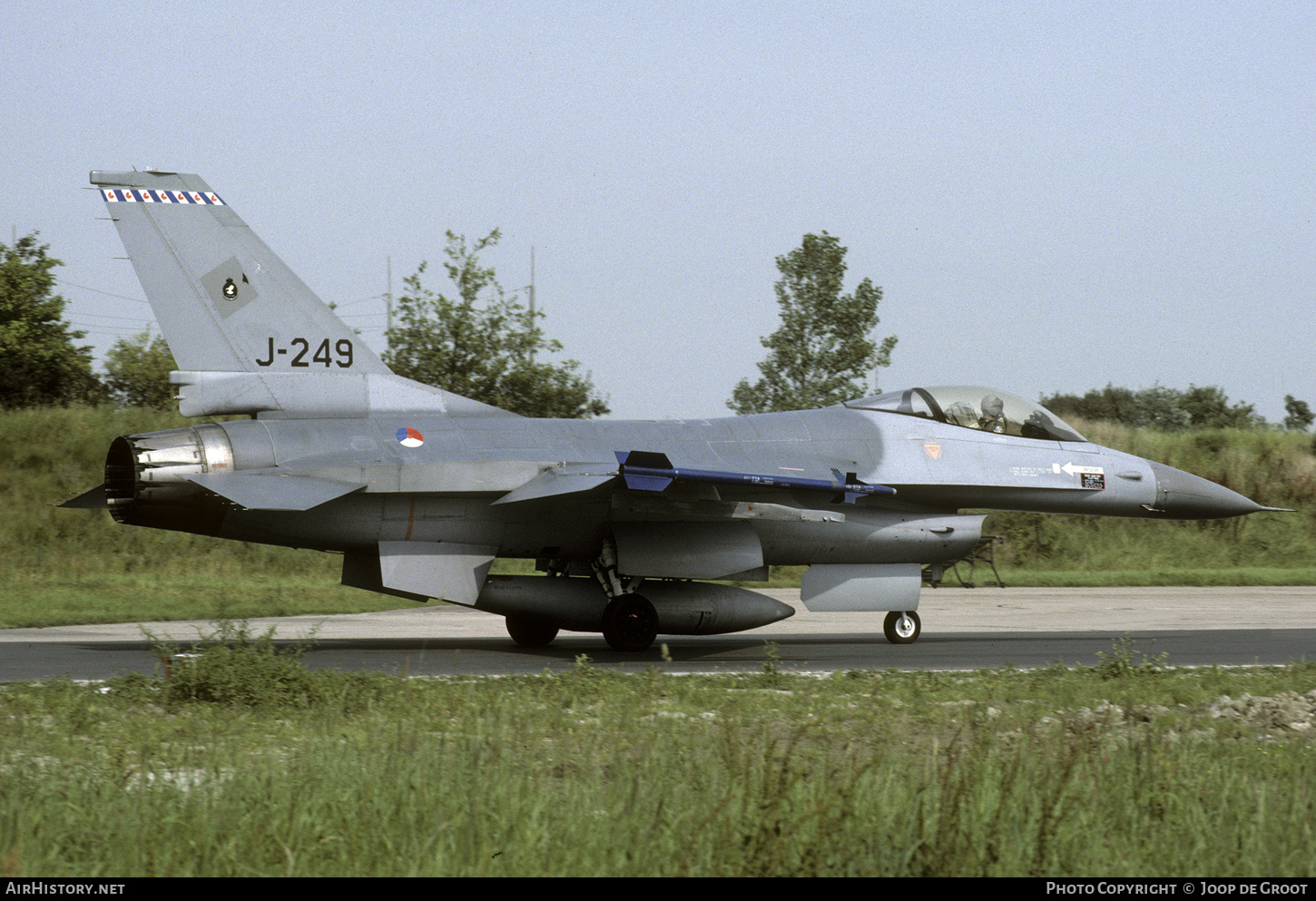 Aircraft Photo of J-249 | General Dynamics F-16A Fighting Falcon | Netherlands - Air Force | AirHistory.net #339640