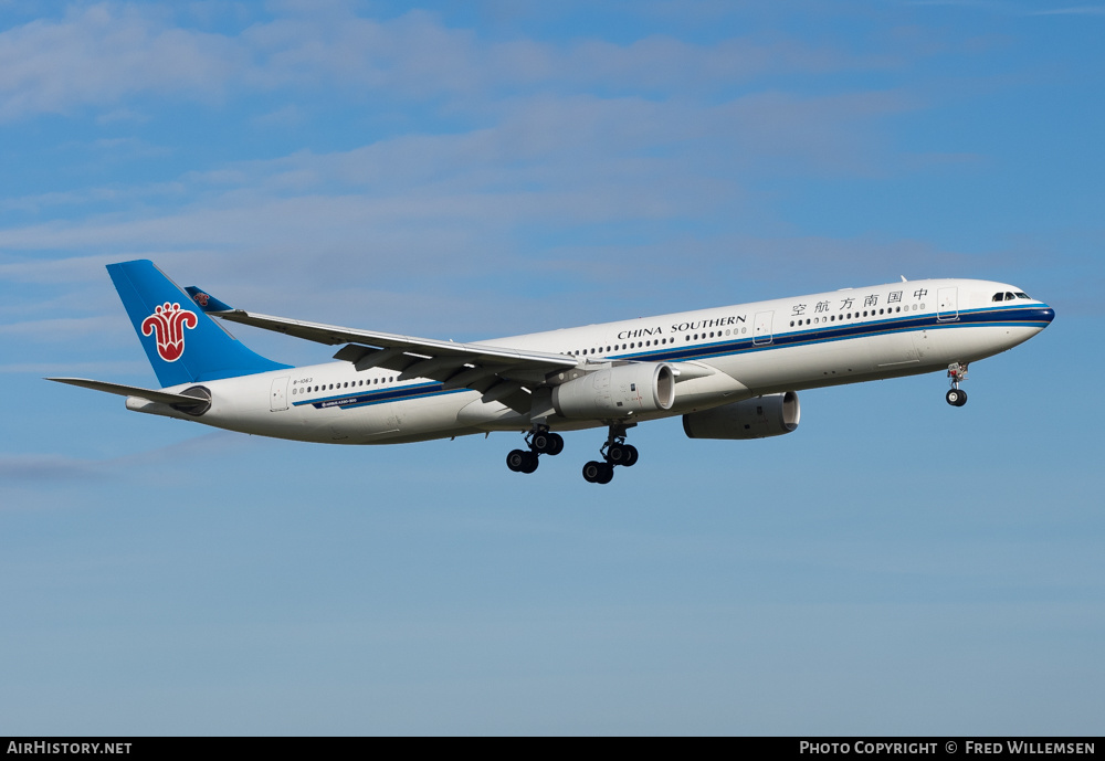 Aircraft Photo of B-1063 | Airbus A330-343E | China Southern Airlines | AirHistory.net #339645
