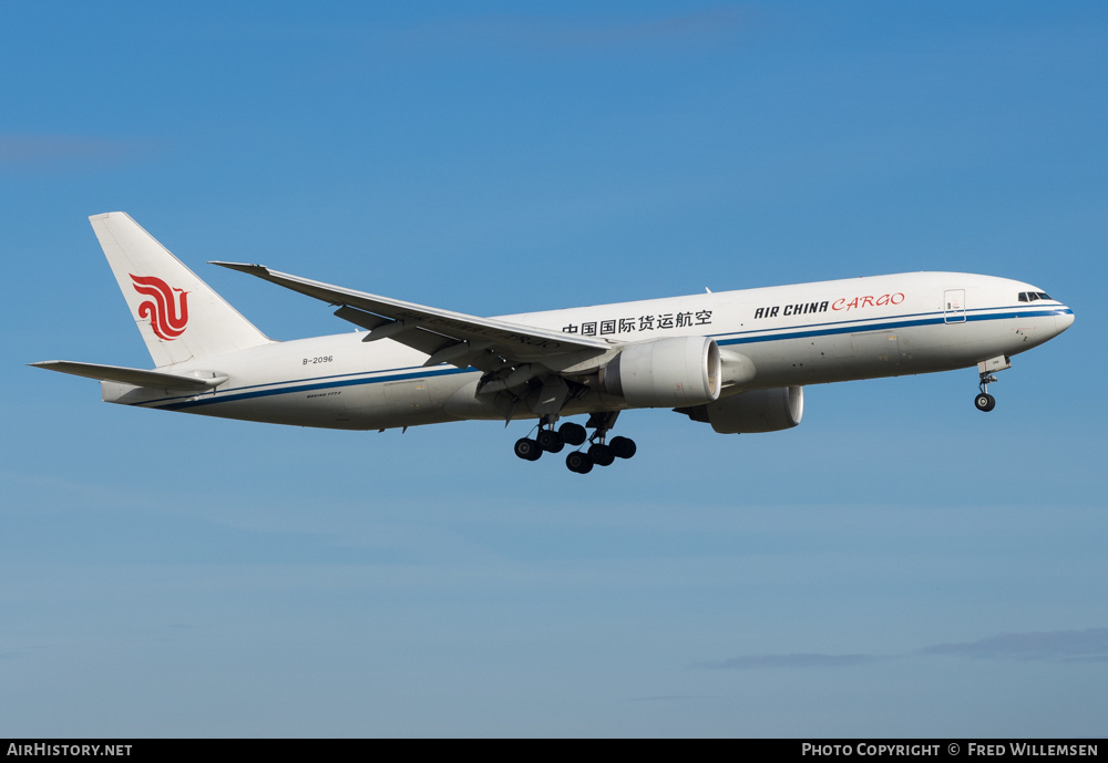Aircraft Photo of B-2096 | Boeing 777-FFT | Air China Cargo | AirHistory.net #339649