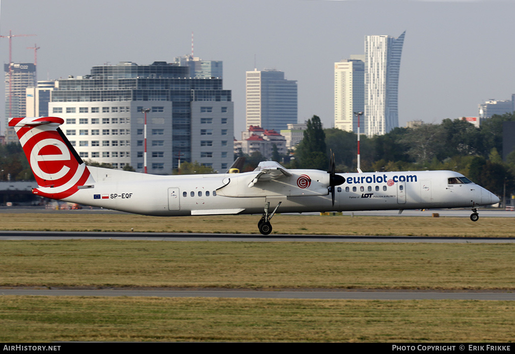 Aircraft Photo of SP-EQF | Bombardier DHC-8-402 Dash 8 | EuroLOT | AirHistory.net #339671