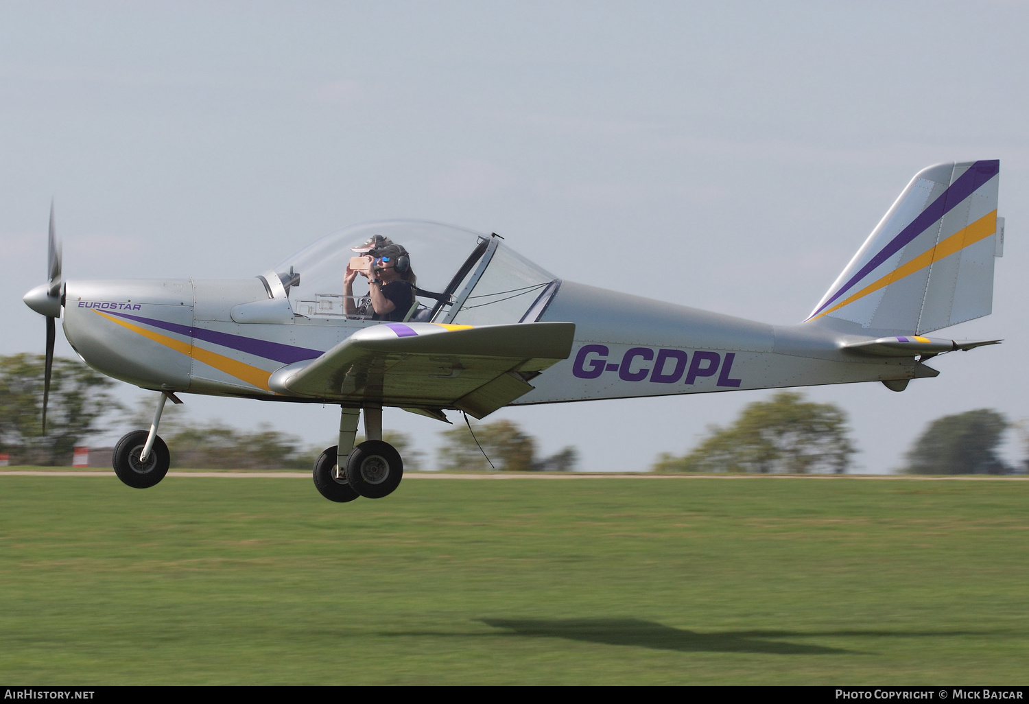 Aircraft Photo of G-CDPL | Cosmik EV-97 TeamEurostar UK | AirHistory.net #339721