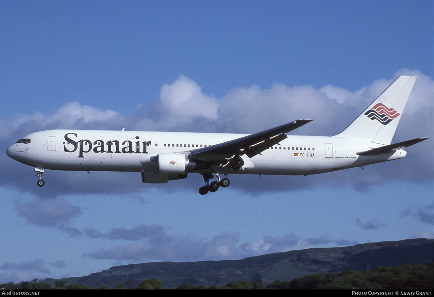 Aircraft Photo of EC-FHA | Boeing 767-3Y0/ER | Spanair | AirHistory.net #339727