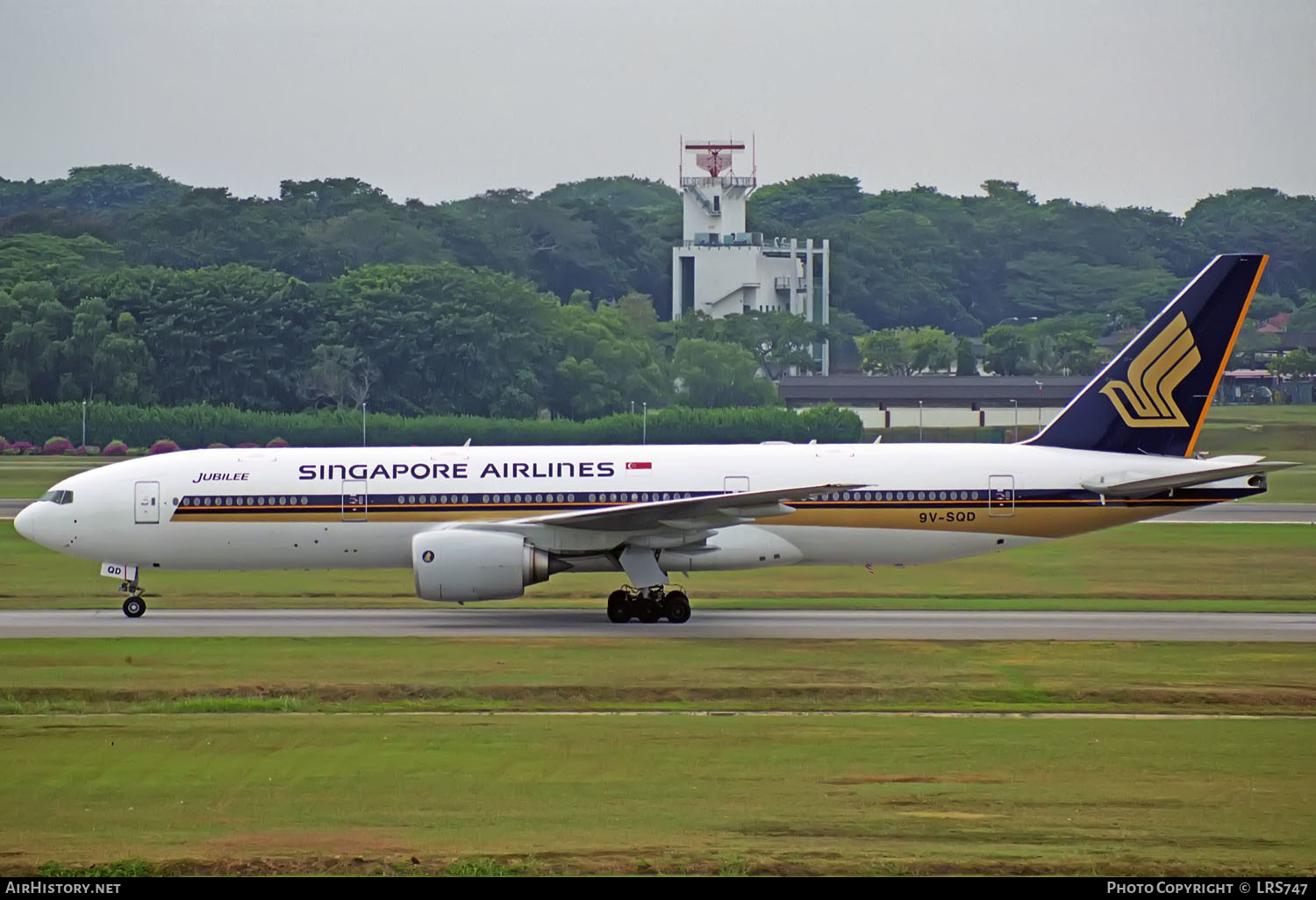 Aircraft Photo of 9V-SQD | Boeing 777-212/ER | Singapore Airlines | AirHistory.net #339758