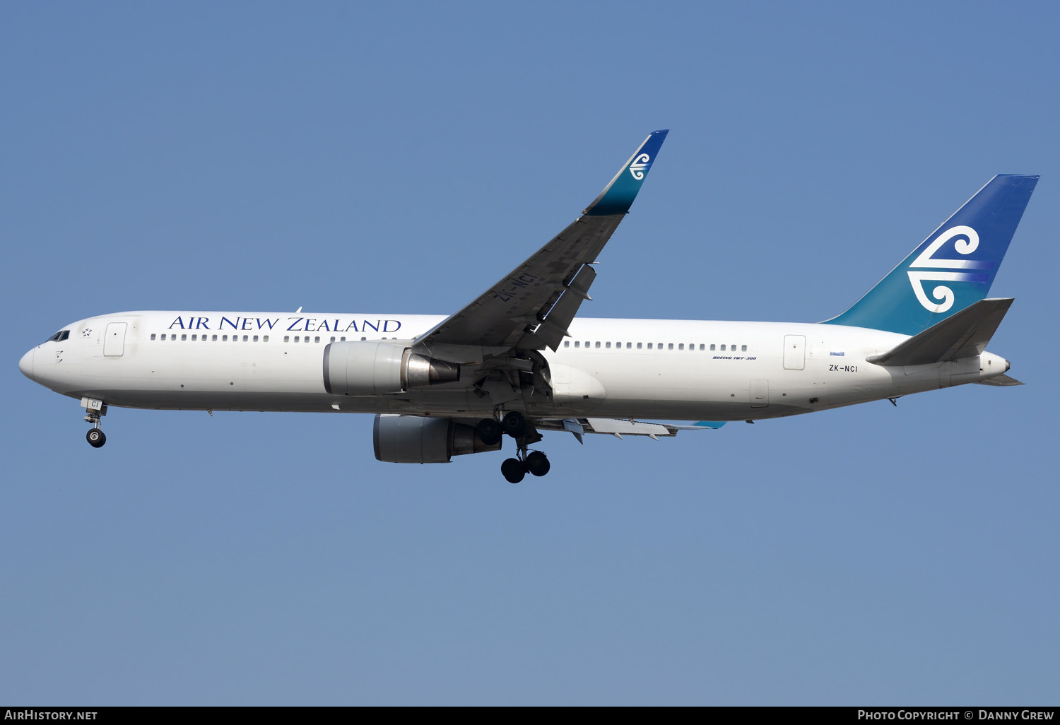 Aircraft Photo of ZK-NCI | Boeing 767-319/ER | Air New Zealand | AirHistory.net #339759