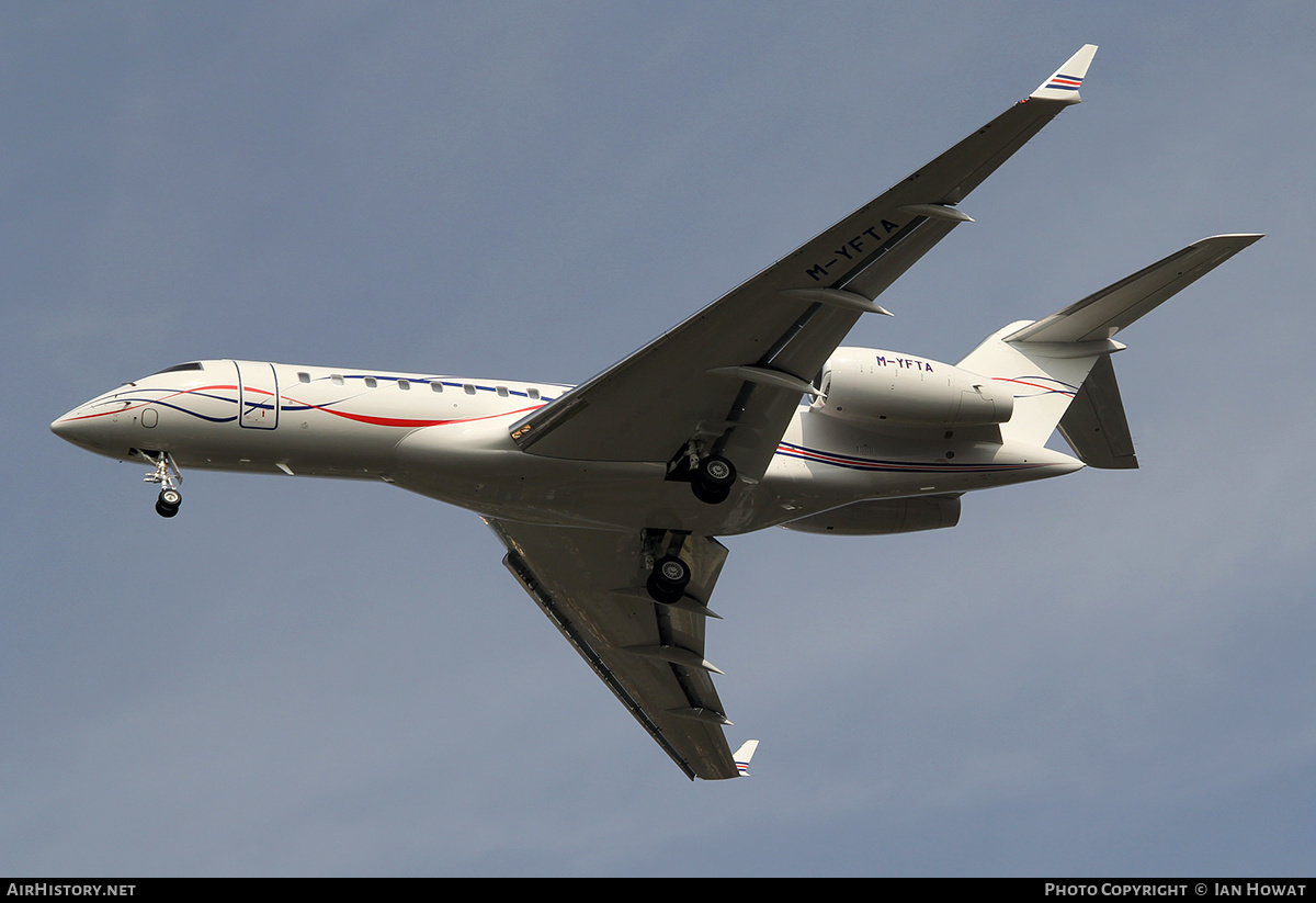 Aircraft Photo of M-YFTA | Bombardier Global 6000 (BD-700-1A10) | AirHistory.net #339775