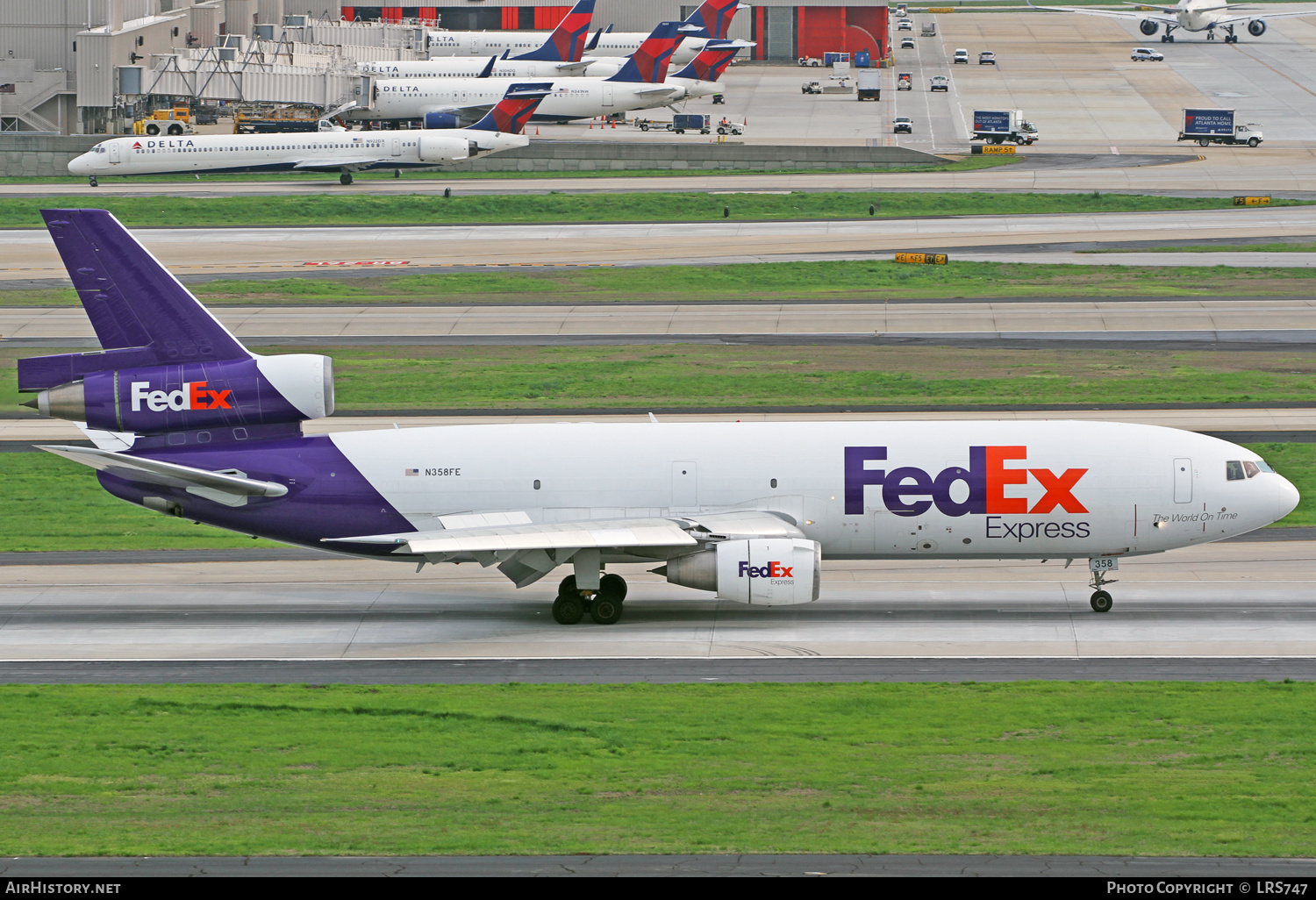 Aircraft Photo of N358FE | Boeing MD-10-10F | FedEx Express | AirHistory.net #339789
