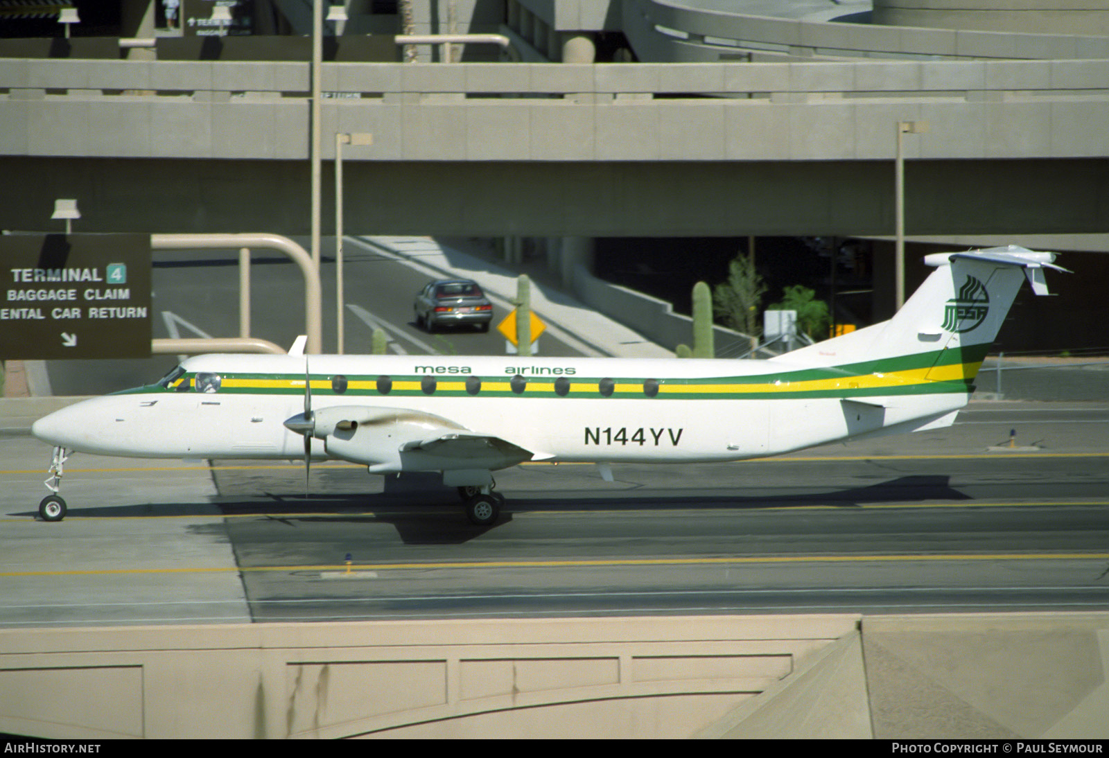 Aircraft Photo of N144YV | Beech 1900C-1 | Mesa Airlines | AirHistory.net #339802