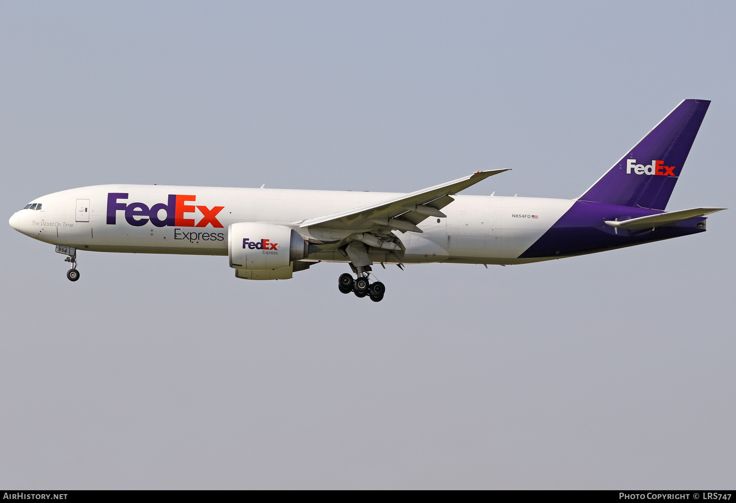 Aircraft Photo of N854FD | Boeing 777-FS2 | FedEx Express | AirHistory.net #339803