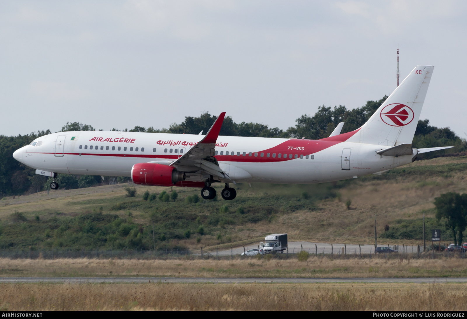 Aircraft Photo of 7T-VKC | Boeing 737-8D6 | Air Algérie | AirHistory.net #339808