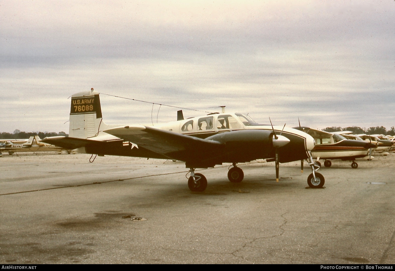 Aircraft Photo of 57-6089 / 76089 | Beech U-8G Seminole (50) | USA - Army | AirHistory.net #339811