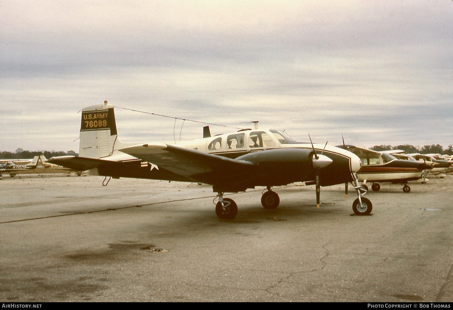 Aircraft Photo of 57-6089 / 76089 | Beech U-8G Seminole (50) | USA - Army | AirHistory.net #339811