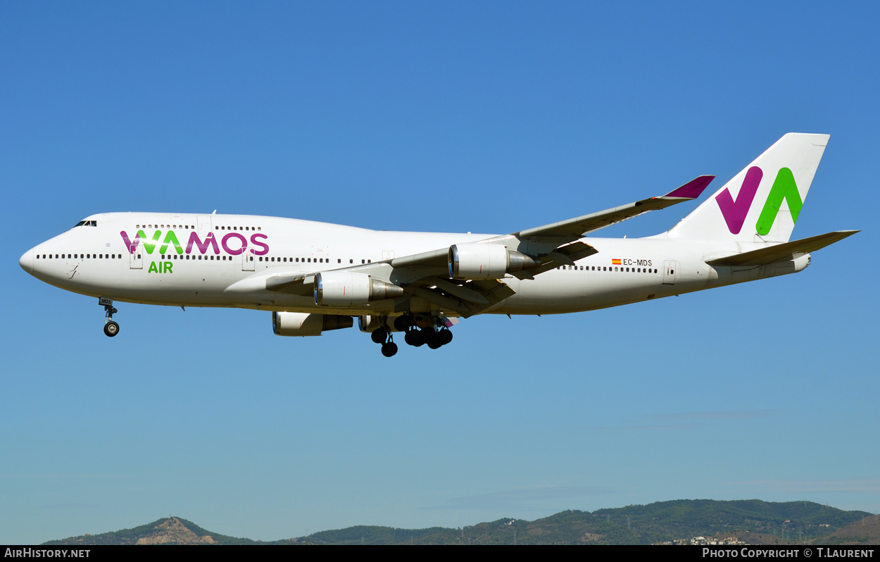 Aircraft Photo of EC-MDS | Boeing 747-419 | Wamos Air | AirHistory.net #339812