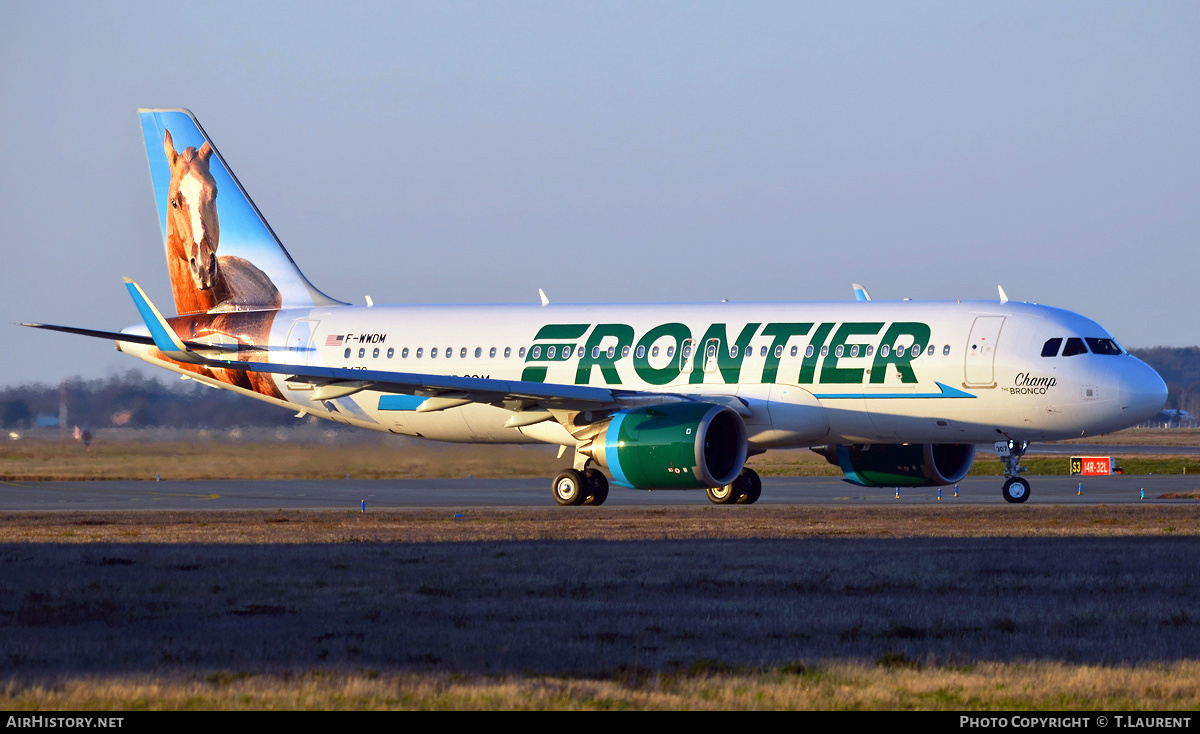 Aircraft Photo of F-WWDM | Airbus A320-251N | Frontier Airlines | AirHistory.net #339828