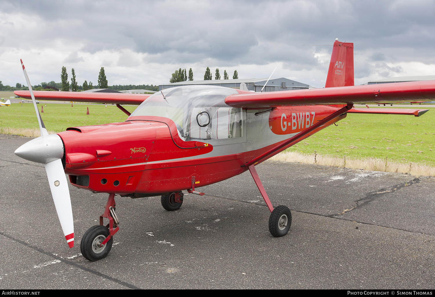 Aircraft Photo of G-BWBZ | ARV ARV-1 Super 2 | AirHistory.net #339829