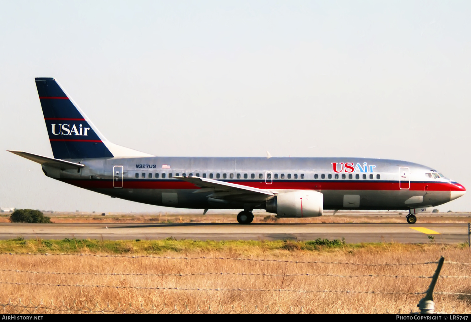 Aircraft Photo of N327US | Boeing 737-3Q8 | USAir | AirHistory.net #339838