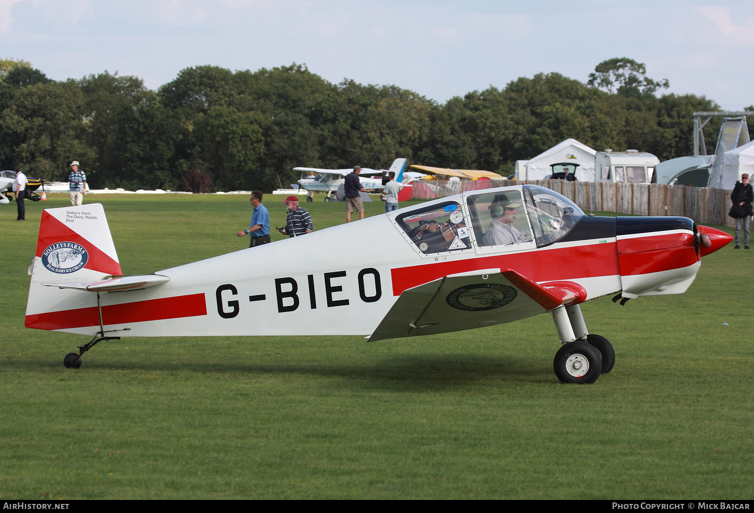 Aircraft Photo of G-BIEO | Jodel D-112 | Solley's Farms | AirHistory.net #339847