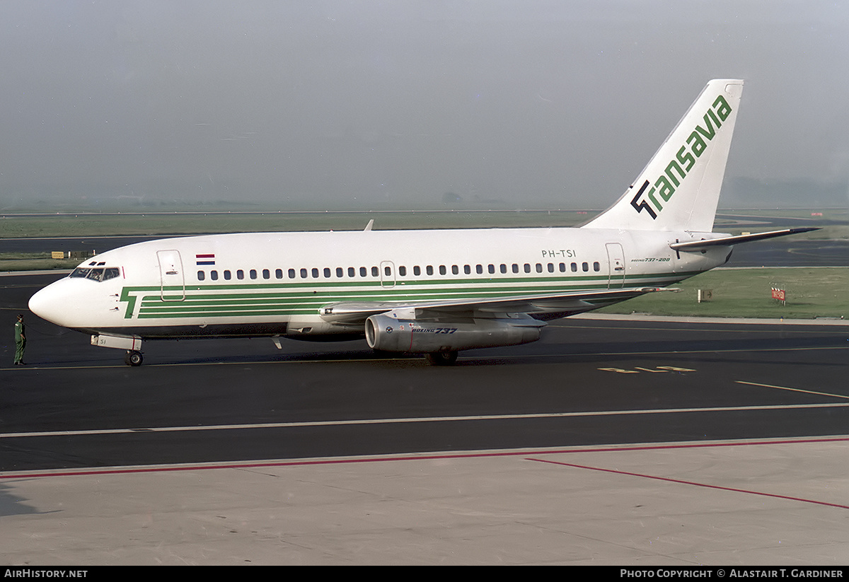 Aircraft Photo of PH-TSI | Boeing 737-2A3/Adv | Transavia | AirHistory.net #339848