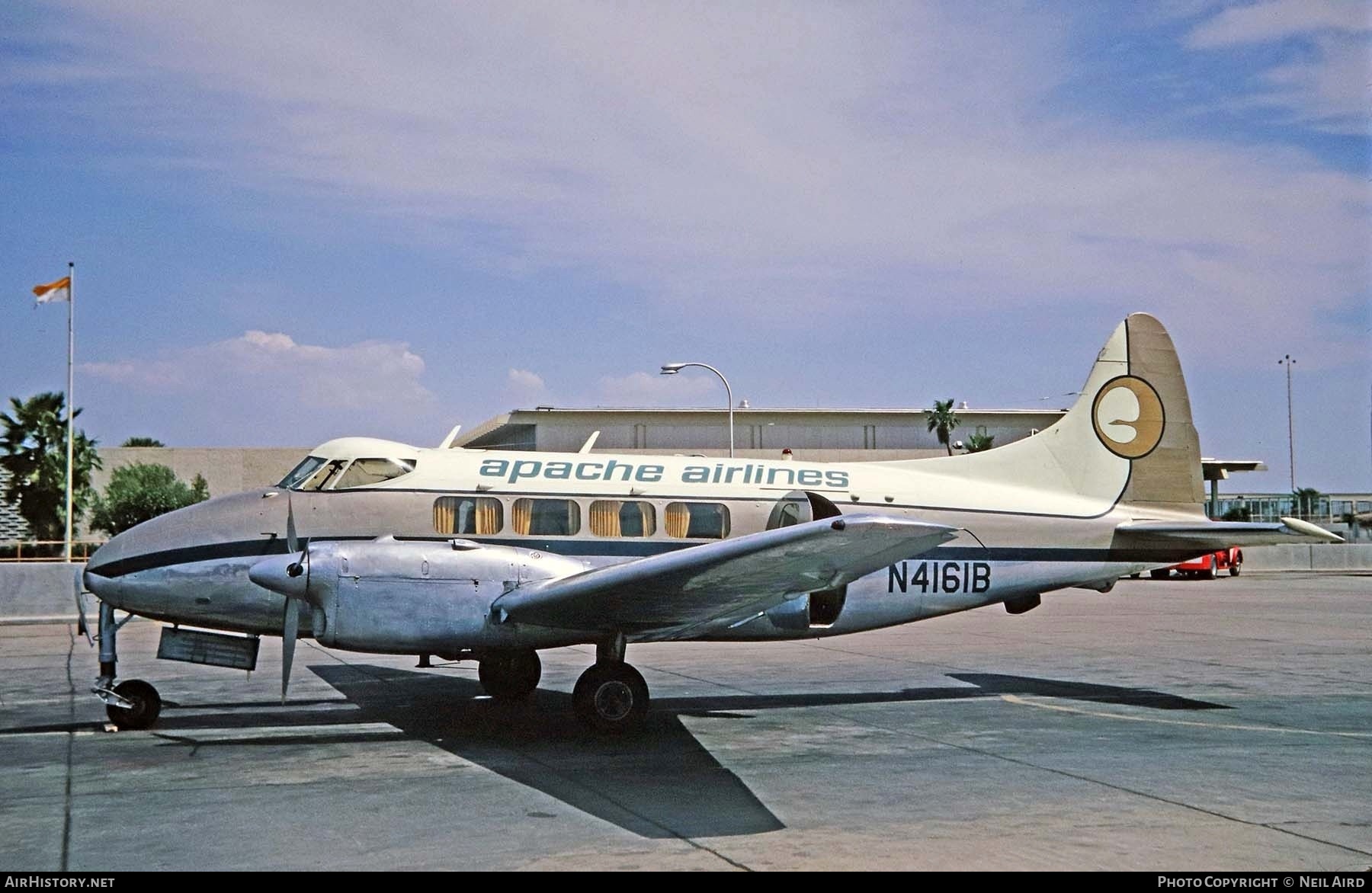 Aircraft Photo of N4161B | De Havilland D.H. 104 Dove 6BA | Apache Airlines | AirHistory.net #339855