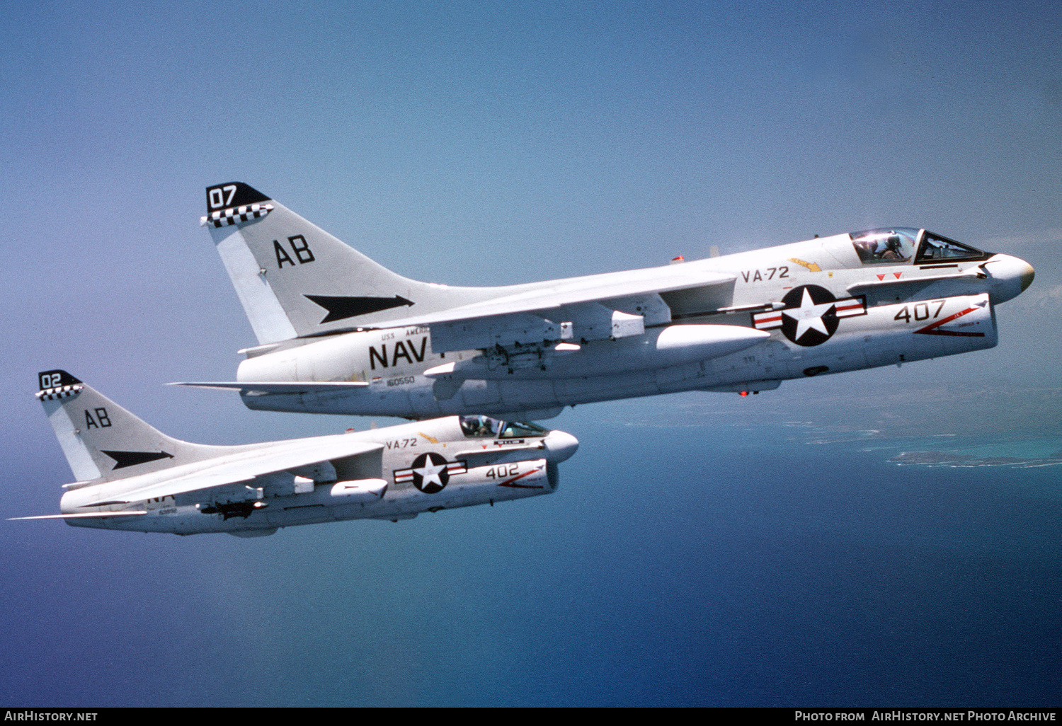 Aircraft Photo of 160550 | Vought A-7E Corsair II | USA - Navy | AirHistory.net #339870