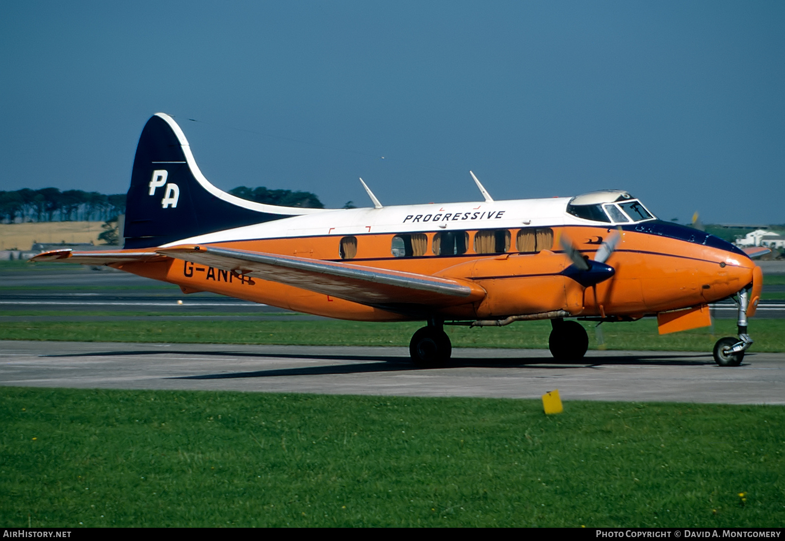 Aircraft Photo of G-ANPH | De Havilland D.H. 104 Dove 6 | Progressive Airways | AirHistory.net #339882