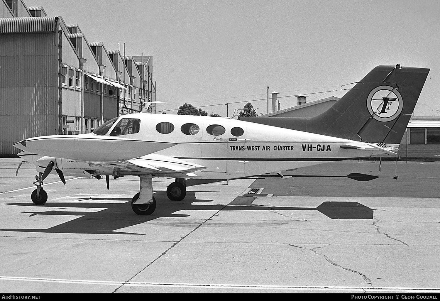 Aircraft Photo of VH-CJA | Cessna 402 | Trans West Air Charter | AirHistory.net #339903
