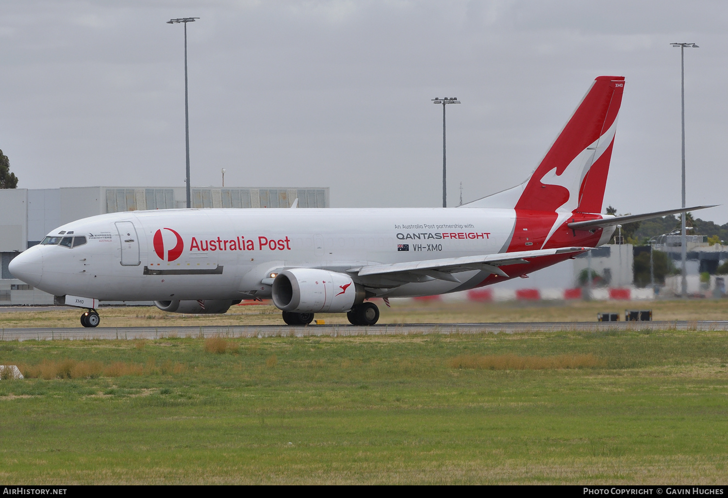 Aircraft Photo of VH-XMO | Boeing 737-376(SF) | Australia Post | AirHistory.net #339922