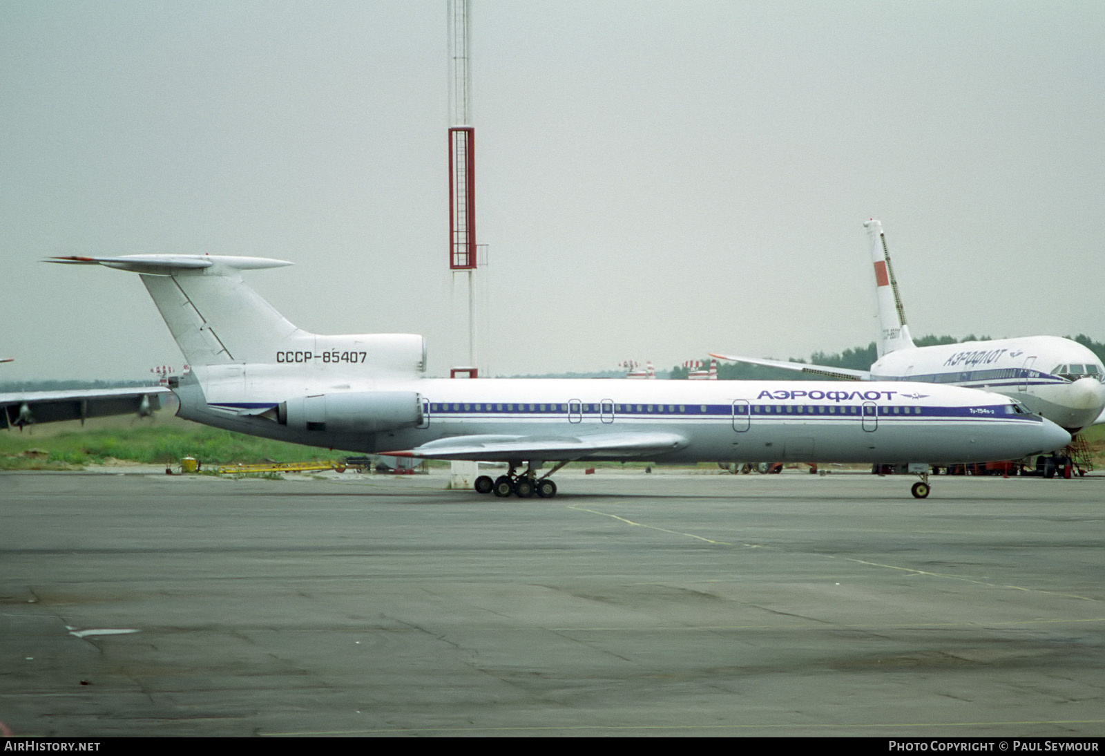 Aircraft Photo of CCCP-85407 | Tupolev Tu-154B-2 | Aeroflot | AirHistory.net #339951