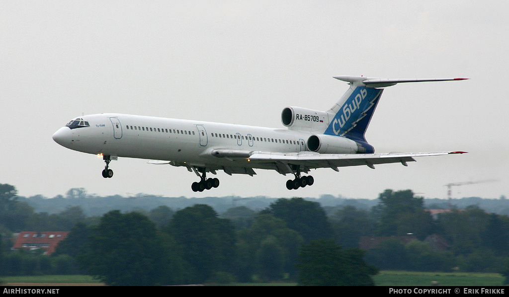 Aircraft Photo of RA-85709 | Tupolev Tu-154M | Sibir - Siberia Airlines | AirHistory.net #339959