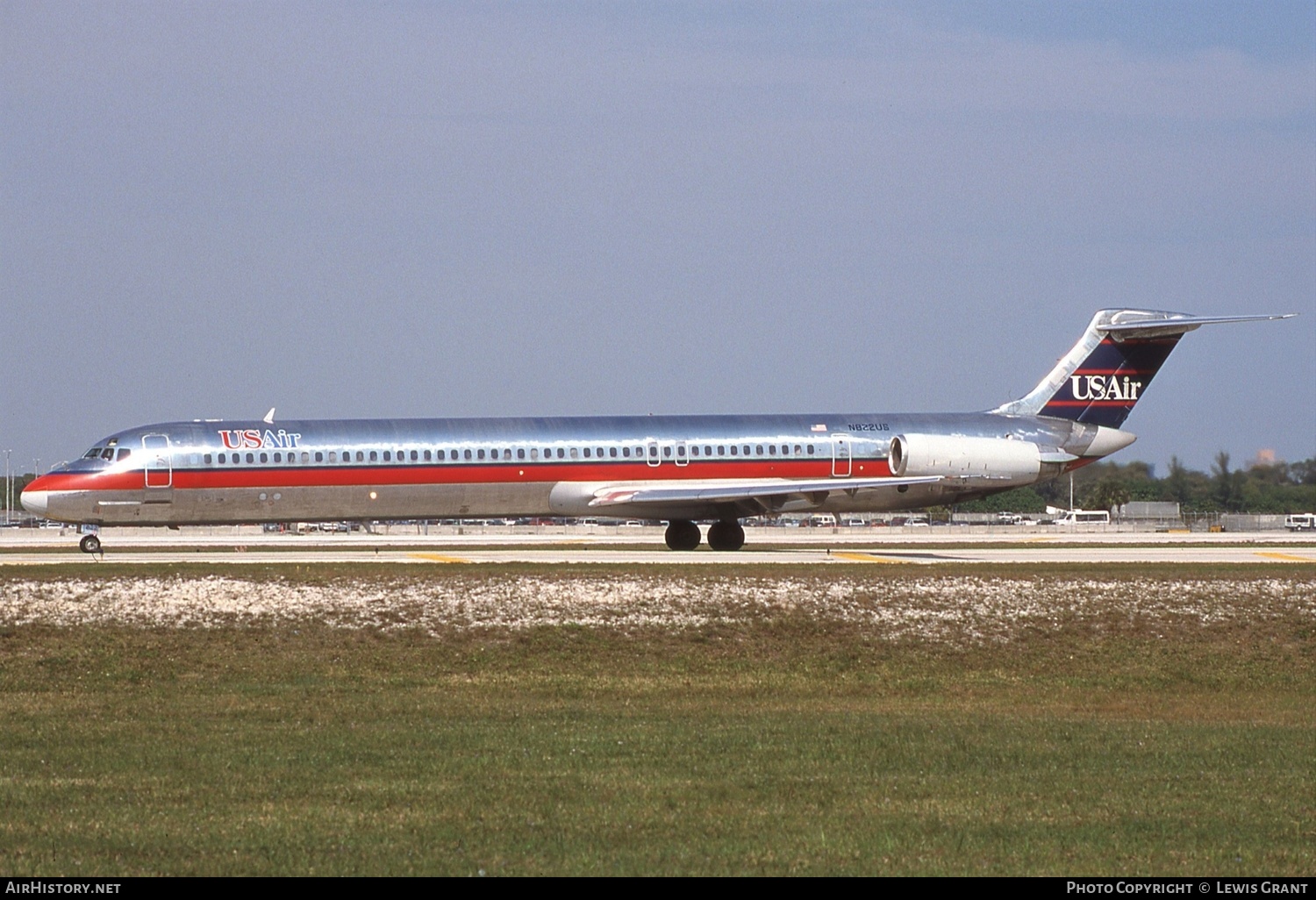 Aircraft Photo of N822US | McDonnell Douglas MD-82 (DC-9-82) | USAir | AirHistory.net #339964