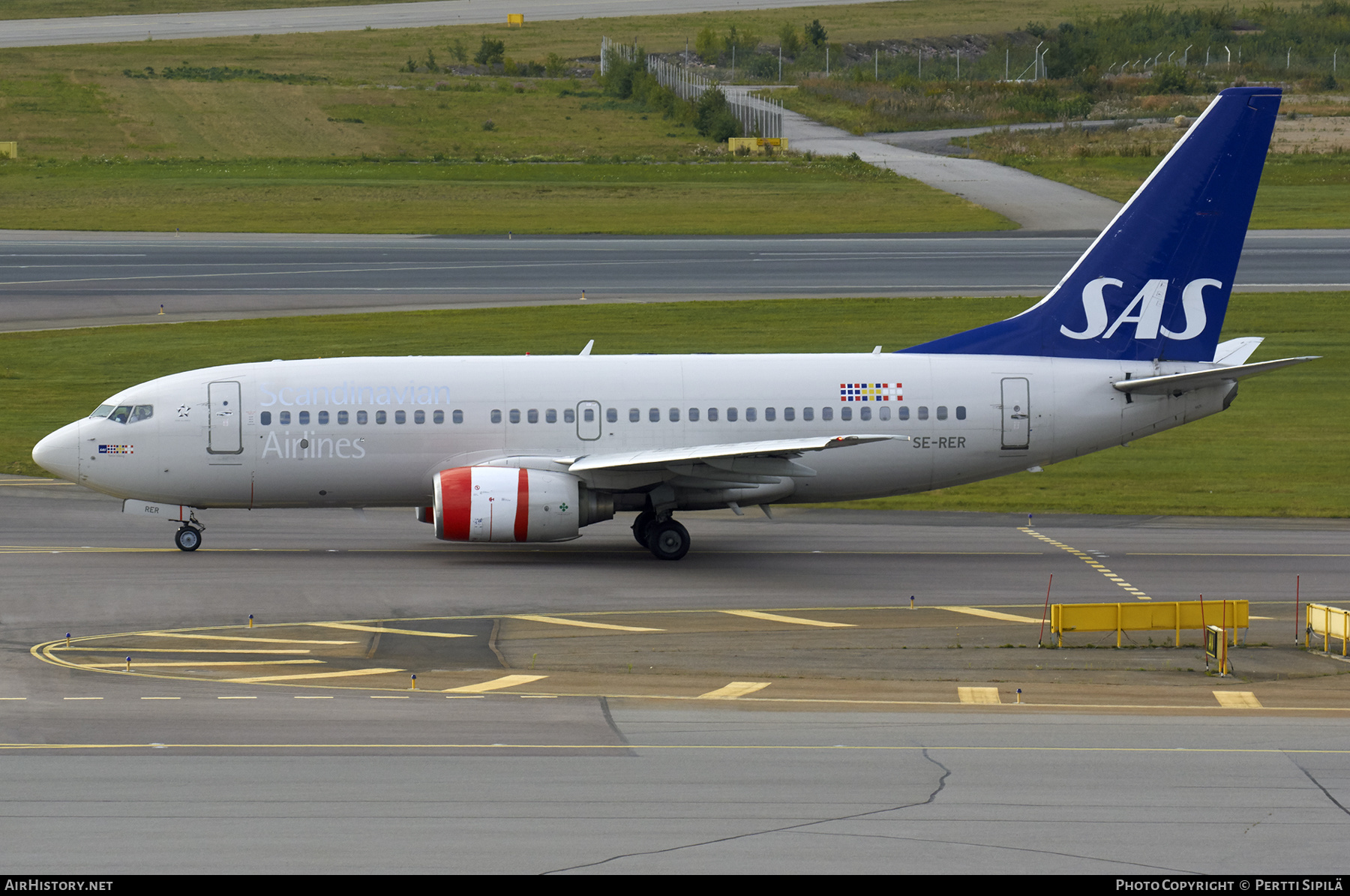 Aircraft Photo of SE-RER | Boeing 737-7BX | Scandinavian Airlines - SAS | AirHistory.net #339970
