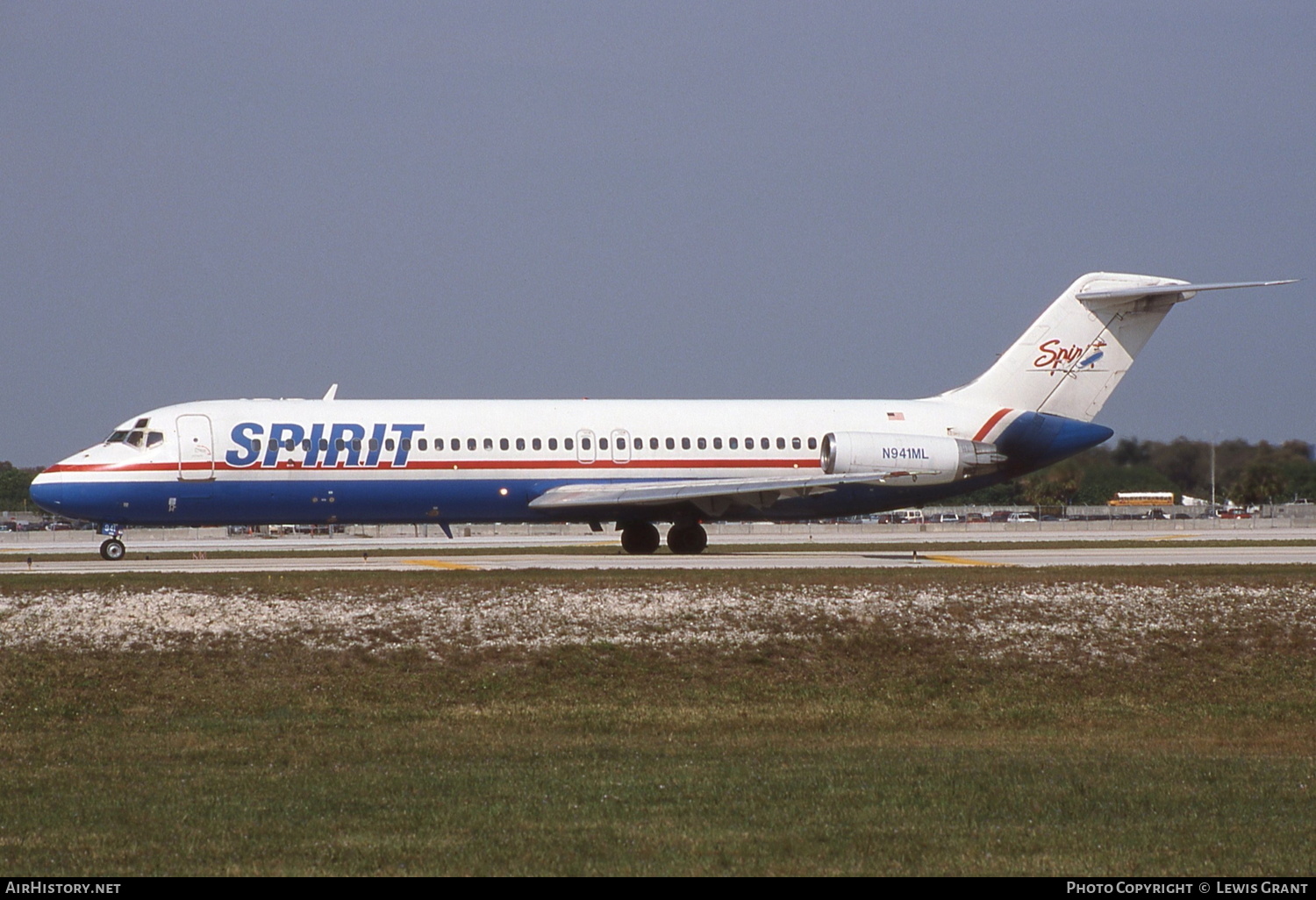 Aircraft Photo of N941ML | McDonnell Douglas DC-9-32 | Spirit Airlines | AirHistory.net #339971