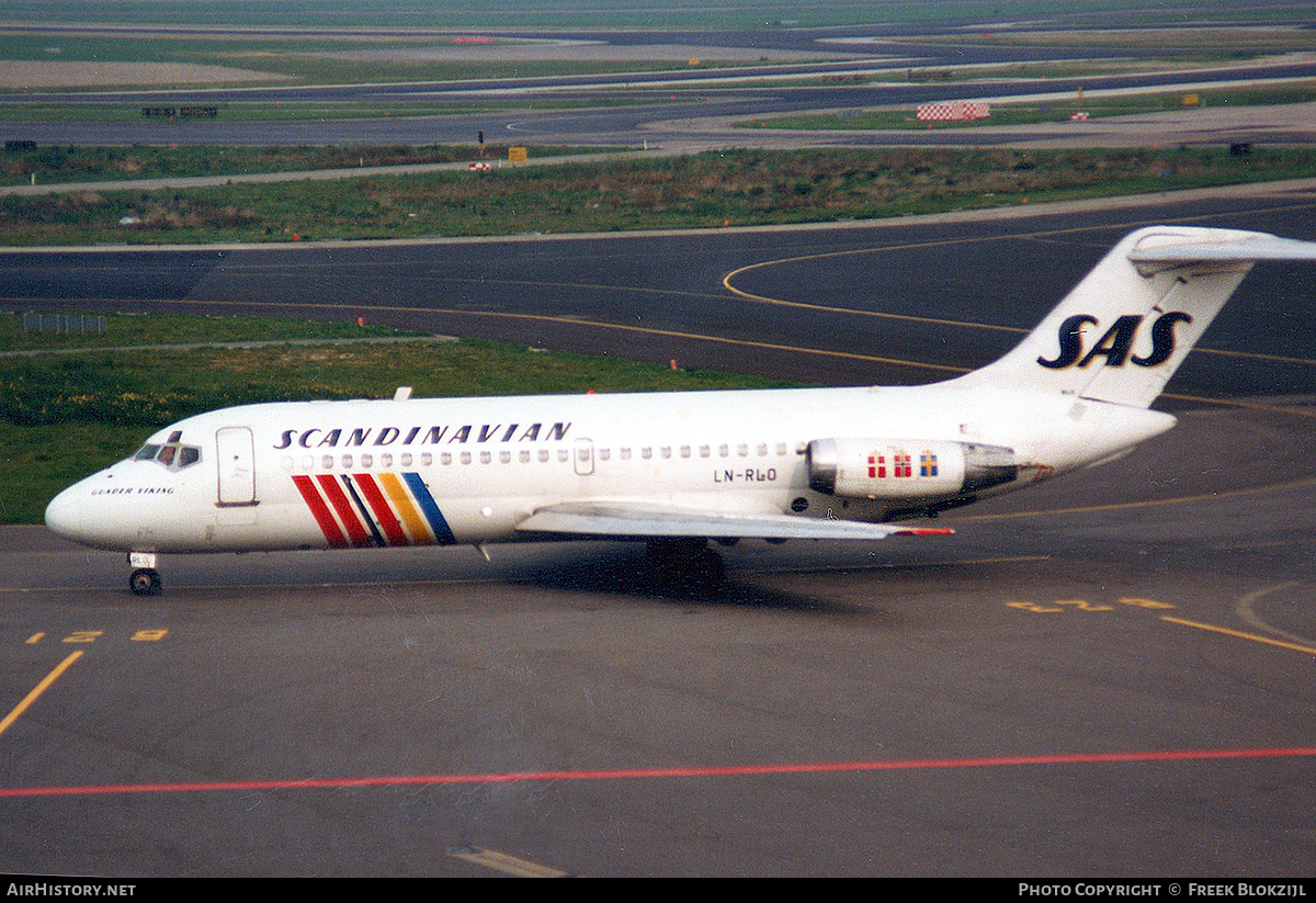 Aircraft Photo of LN-RLO | McDonnell Douglas DC-9-21 | Scandinavian Airlines - SAS | AirHistory.net #339993