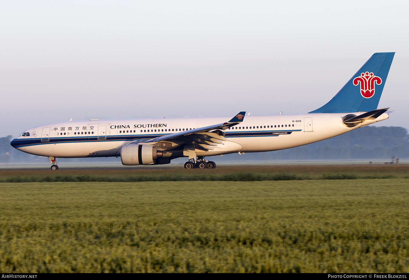 Aircraft Photo of B-6515 | Airbus A330-223 | China Southern Airlines | AirHistory.net #339998