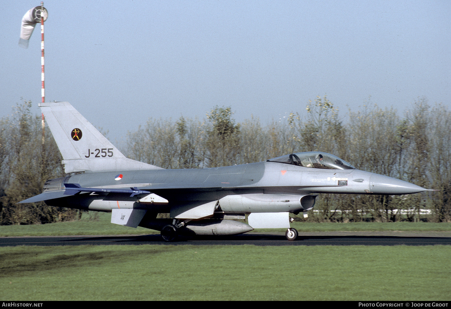 Aircraft Photo of J-255 | General Dynamics F-16A Fighting Falcon | Netherlands - Air Force | AirHistory.net #340001