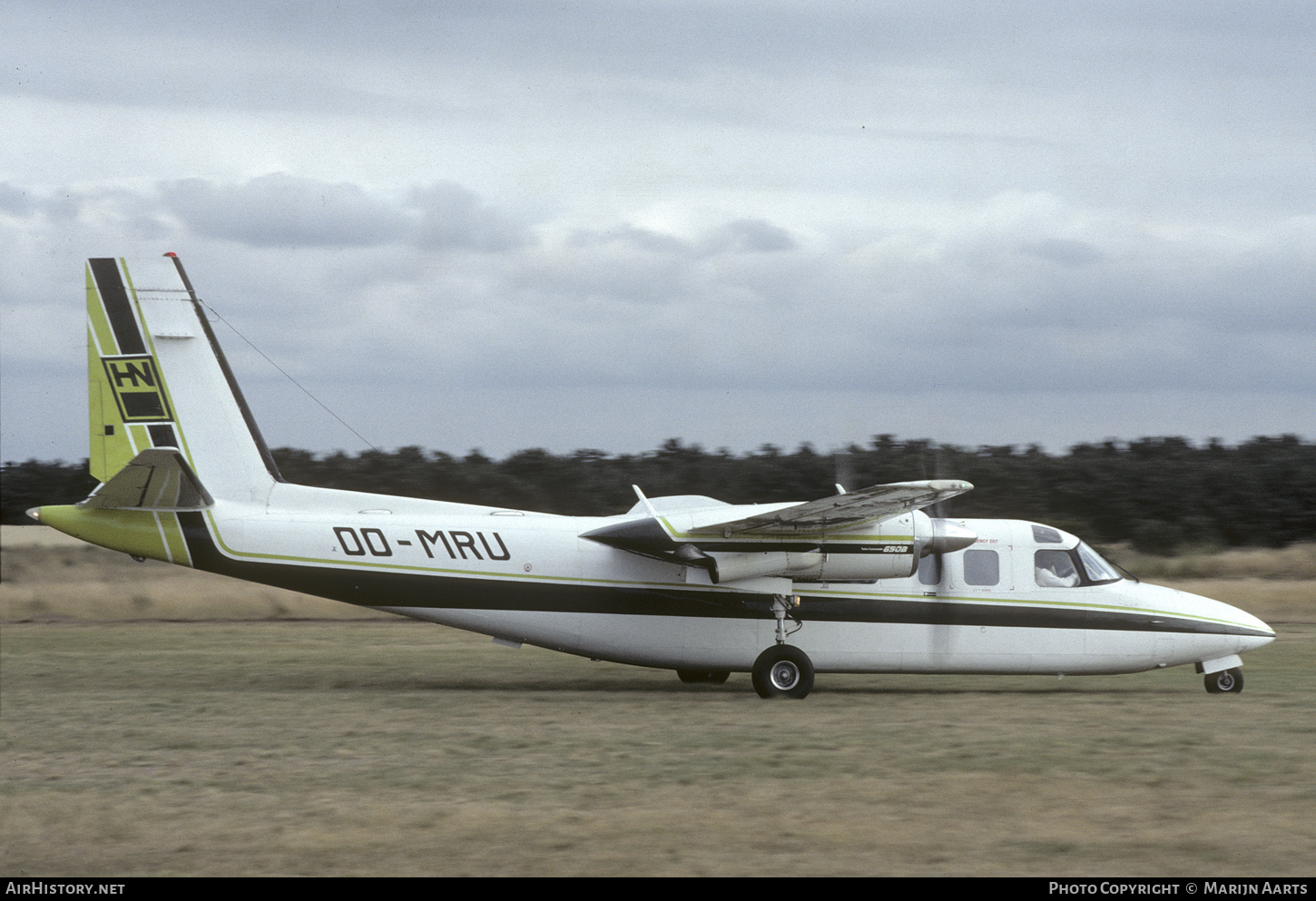 Aircraft Photo of OO-MRU | Rockwell 690B Turbo Commander | Hessenatie Antwerpen - HN | AirHistory.net #340021