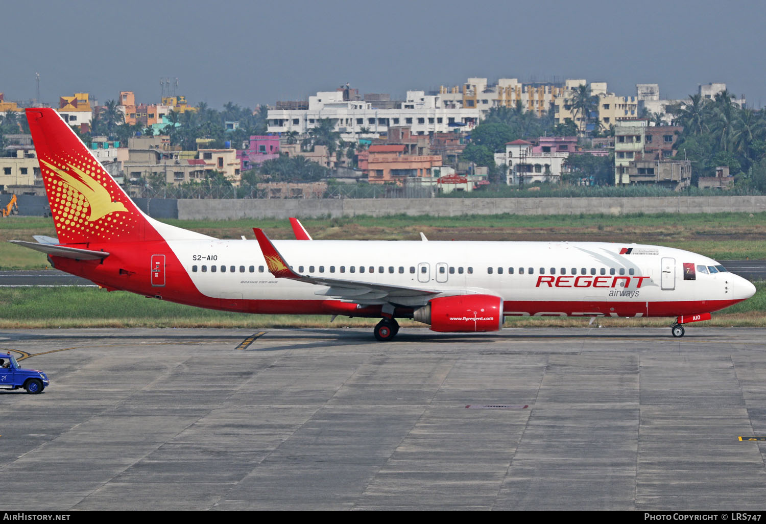 Aircraft Photo of S2-AIO | Boeing 737-86N | Regent Airways | AirHistory.net #340026