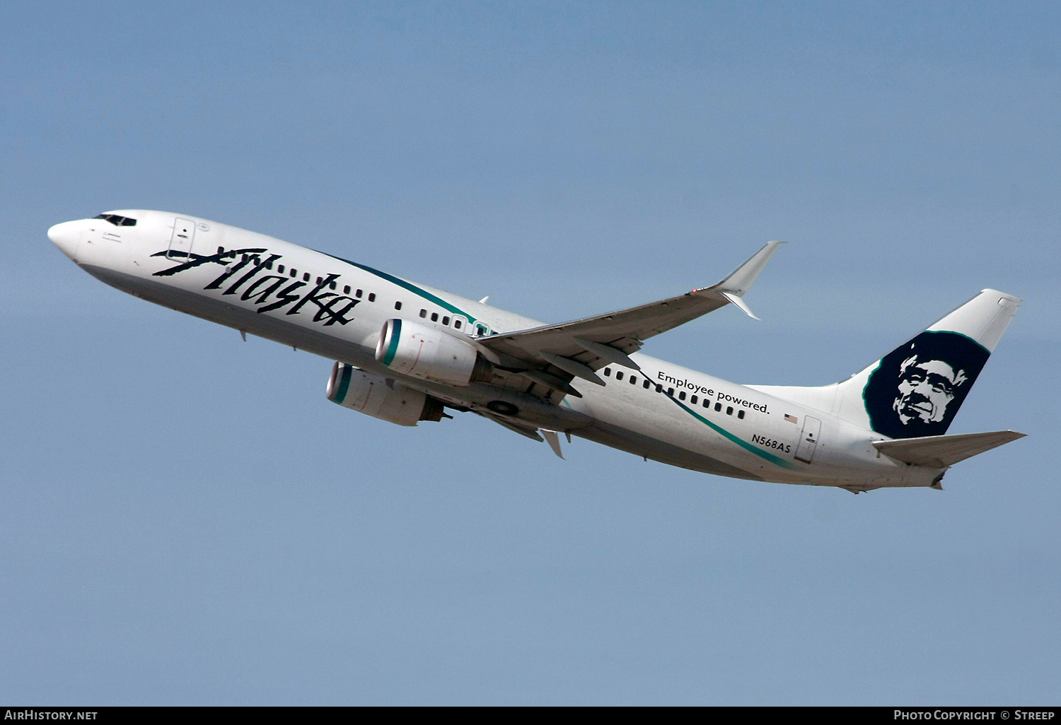 Aircraft Photo of N568AS | Boeing 737-890 | Alaska Airlines | AirHistory.net #340029
