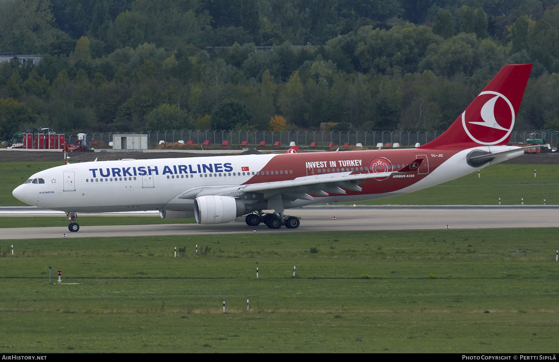Aircraft Photo of TC-JIZ | Airbus A330-223 | Turkish Airlines | AirHistory.net #340035