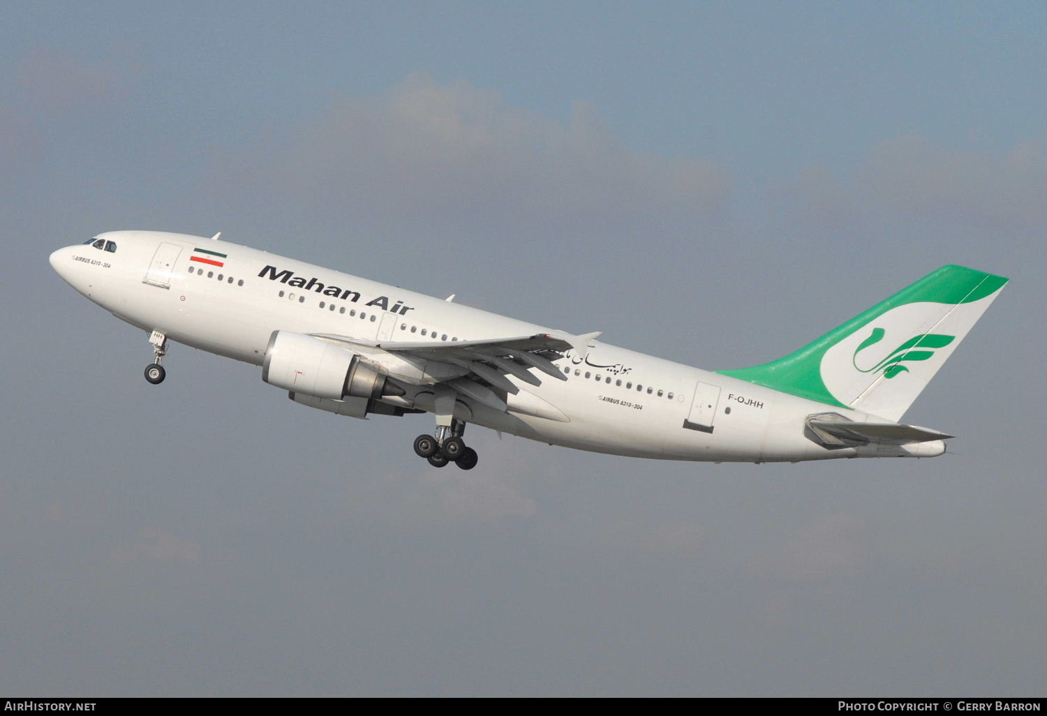 Aircraft Photo of F-OJHH | Airbus A310-304 | Mahan Air | AirHistory.net #340038