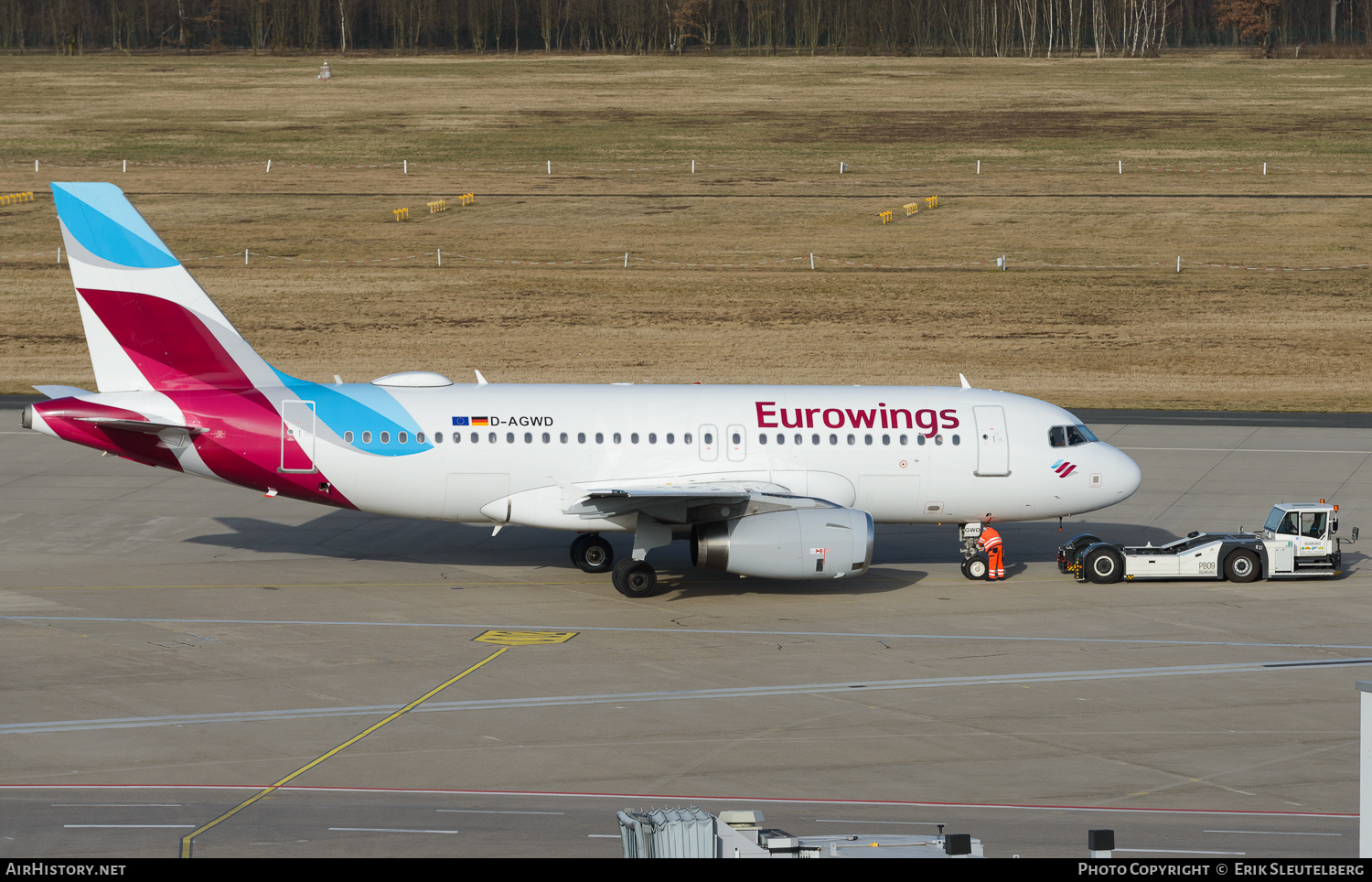 Aircraft Photo of D-AGWD | Airbus A319-132 | Eurowings | AirHistory.net #340063