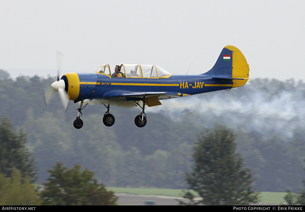 Aircraft Photo of HA-JAV | Yakovlev Yak-52 | AirHistory.net #340073