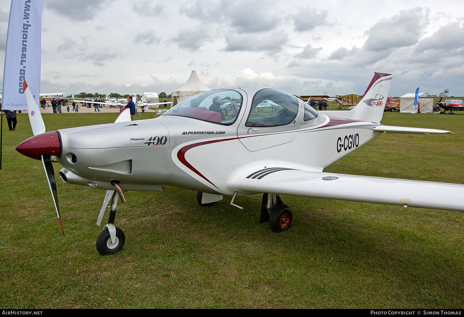 Aircraft Photo of G-CGVO | Alpi Pioneer 400 | AirHistory.net #340076