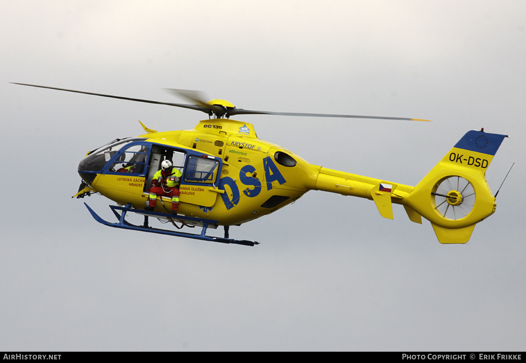 Aircraft Photo of OK-DSD | Eurocopter EC-135T-2 | DSA - Delta System-Air | AirHistory.net #340077