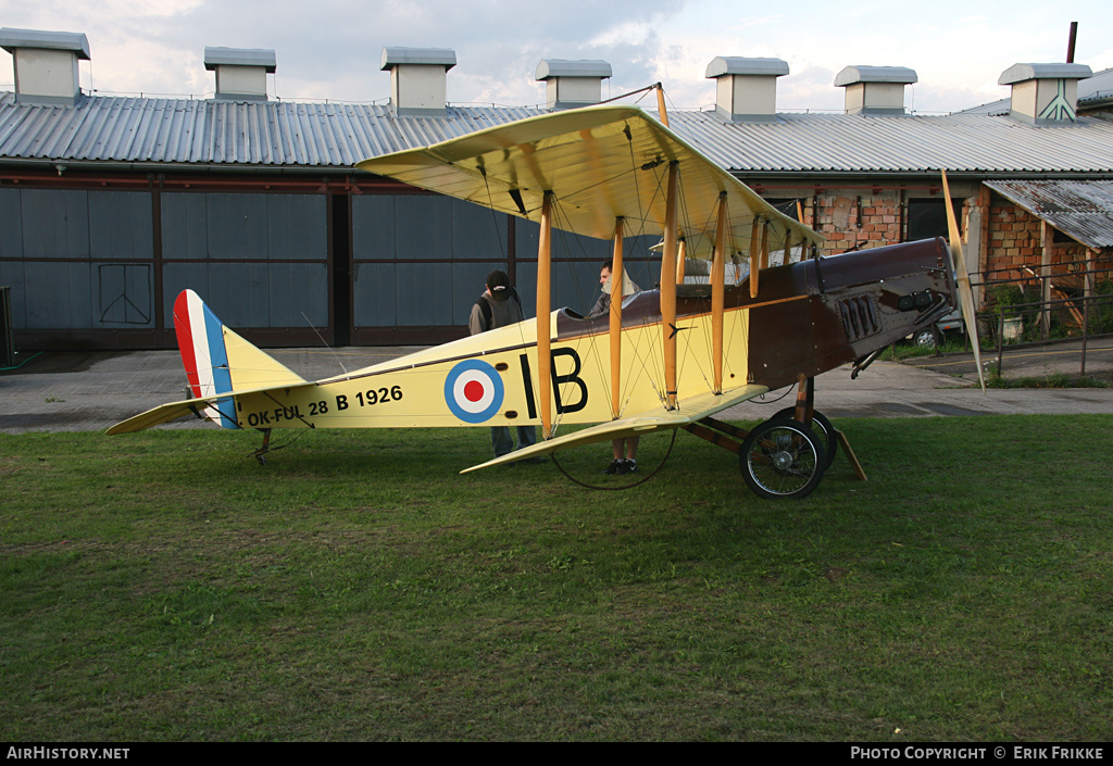 Aircraft Photo of OK-FUL 28 / 34135 | Curtiss JN-4D Jenny (replica) | UK - Air Force | AirHistory.net #340087