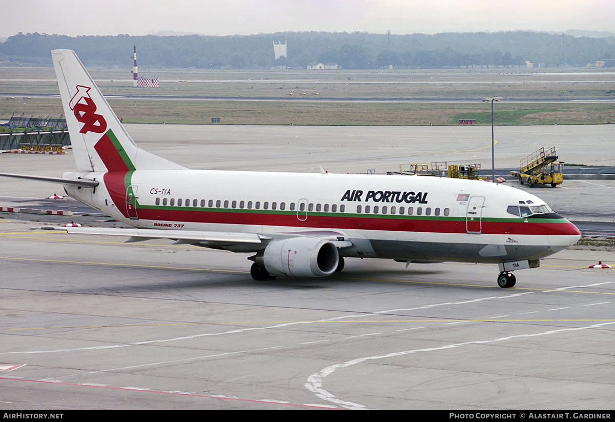 Aircraft Photo of CS-TIA | Boeing 737-382 | TAP Air Portugal | AirHistory.net #340091
