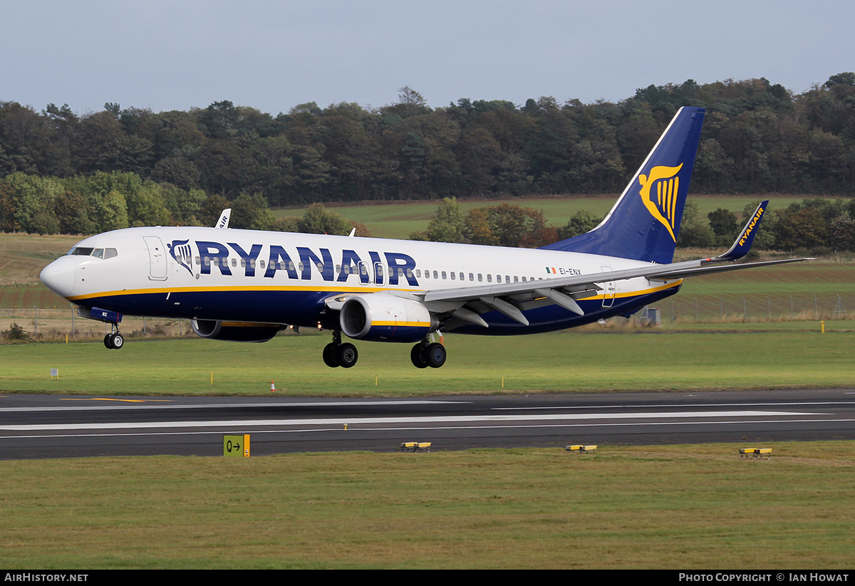 Aircraft Photo of EI-ENX | Boeing 737-8AS | Ryanair | AirHistory.net #340096