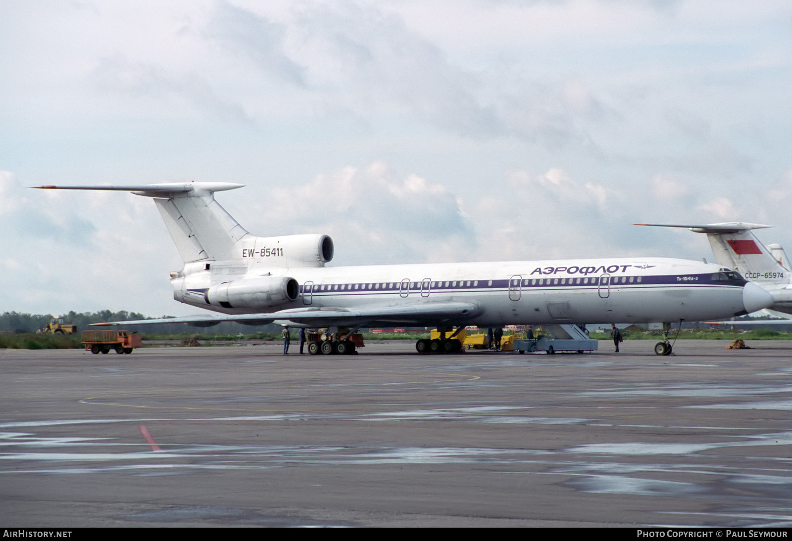Aircraft Photo of EW-85411 | Tupolev Tu-154B-2 | Aeroflot | AirHistory.net #340105